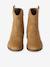 Boots fille cuir zippées marron 4 - vertbaudet enfant 