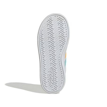 Basket fille en textile court classique velcr Blanc 5 - vertbaudet enfant 