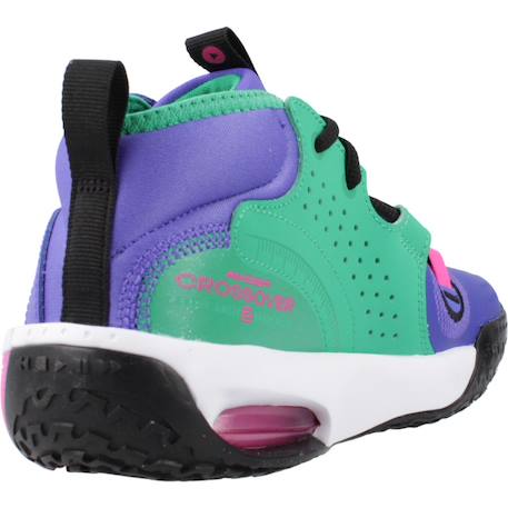 Baskets enfant garçon en cuir Violet 3 - vertbaudet enfant 