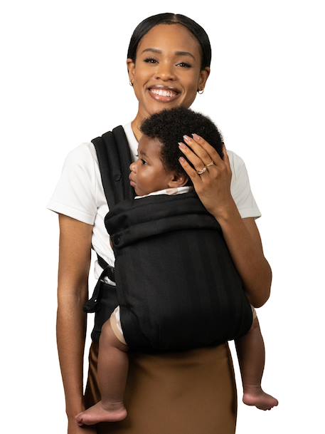 Porte-bébé Honey Blossom beige+noir 5 - vertbaudet enfant 