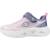 Baskets enfant fille en tricot souple Rose+Violet et aqua 2 - vertbaudet enfant 