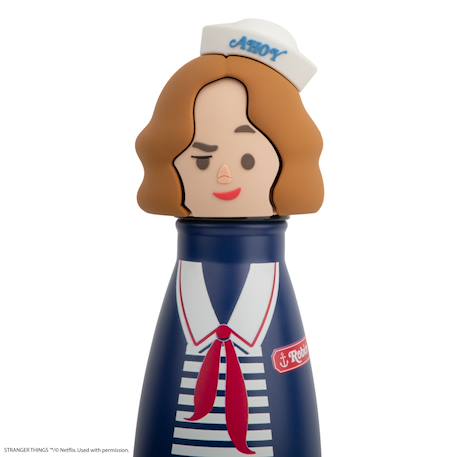Gourde sculptée isotherme robin scoops ahoy - stranger things Bleu 4 - vertbaudet enfant 