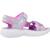 Sandales enfant fille en textile confortable Bleu et violet+Bleu lvmt+Rose pkmt 1 - vertbaudet enfant 