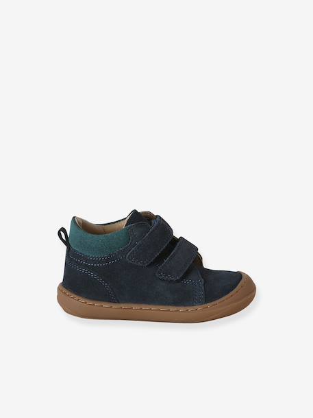 Chaussures premiers pas bébé velcro beige+bleu+bleu électrique+bleu océan+chocolat+lot beige+lot marron+lot vert+marron+ocre+vert+vert sauge 19 - vertbaudet enfant 