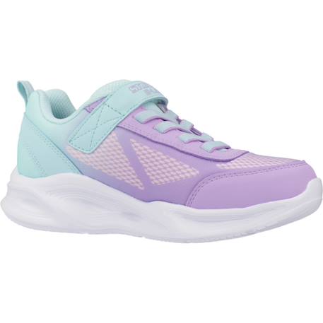 Baskets enfant fille Rose bkhp+Violet et turquoise 11 - vertbaudet enfant 