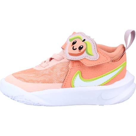 Baskets bébé garçon en cuir Orange 2 - vertbaudet enfant 