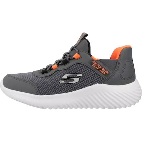 Baskets enfant garçon légère Blanc wht+Gris ccor+Gris et corail+Noir bbk 14 - vertbaudet enfant 