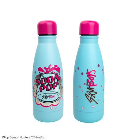 Gourde soda pop - kpop demon hunters Bleu 4 - vertbaudet enfant 