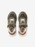 Baskets garçon cuir à scratch kaki+marine 4 - vertbaudet enfant 