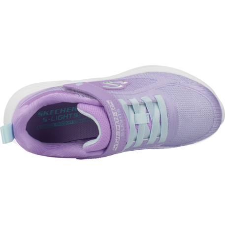 Baskets enfant fille en tricot souple Rose+Violet et aqua 12 - vertbaudet enfant 