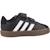 Baskets garçon en cuir à scratch court Noir+Noir black 1 - vertbaudet enfant 