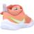 Baskets bébé garçon en cuir Orange 3 - vertbaudet enfant 