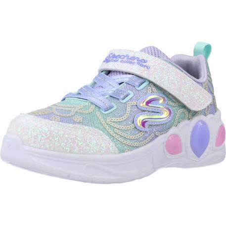 Basket bébé fille textile légère et souple Multicolore violet 4 - vertbaudet enfant 
