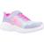 Baskets enfant fille légère souple Rose et turquoise+Violet et rose vif 11 - vertbaudet enfant 