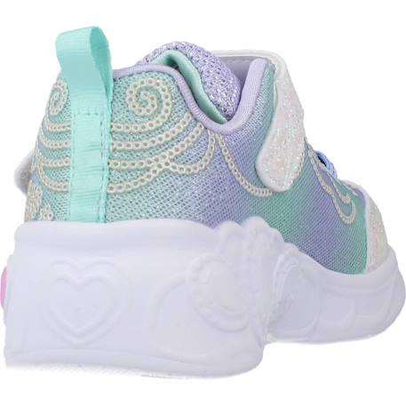 Basket bébé fille textile légère et souple Multicolore violet 3 - vertbaudet enfant 