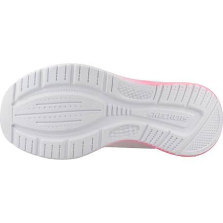 Baskets enfant fille légère souple Blanc et rose+Bleu marine et rose 6 - vertbaudet enfant 