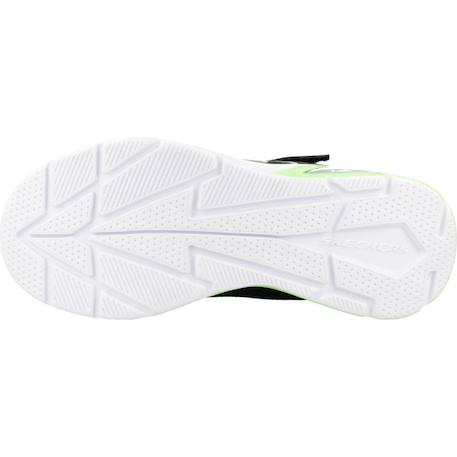 Basket garçon synthétique légère et souple Noir et citron 6 - vertbaudet enfant 