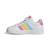 Basket fille en textile court classique velcr Blanc 6 - vertbaudet enfant 