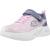 Baskets enfant fille en tricot souple Rose+Violet et aqua 4 - vertbaudet enfant 