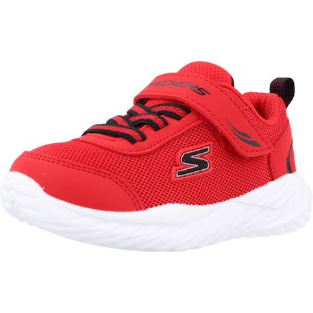 Baskets bébé garçon légère Rouge et noir 4 - vertbaudet enfant 