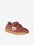Baskets enfant fille cuir à scratchs vieux rose 1 - vertbaudet enfant 