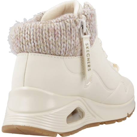 Chaussures de sport uno darling daze – confort hiver junior Beige+Blanc naturel+Noir 6 - vertbaudet enfant 