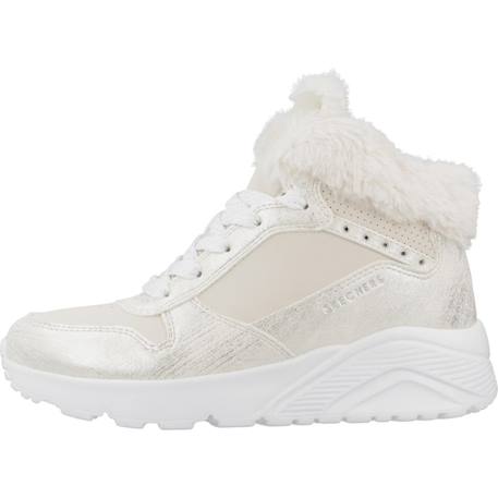 Baskets enfant fille légère souple Blanc nat+Blanc naturel 8 - vertbaudet enfant 