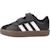Baskets garçon en cuir à scratch court Noir+Noir black 2 - vertbaudet enfant 