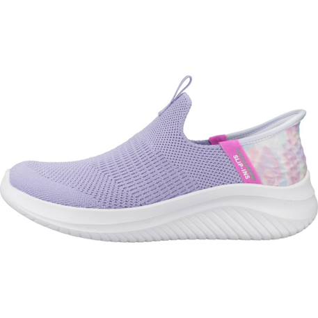 Baskets enfant fille en textile confortable Violet lavande+Violet lvmt 2 - vertbaudet enfant 