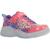 Baskets enfant fille légère souple Multicolore rose+Violet marine 5 - vertbaudet enfant 