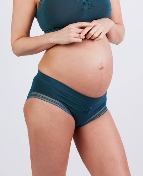 Slip taille basse milk Vert 2 - vertbaudet enfant 
