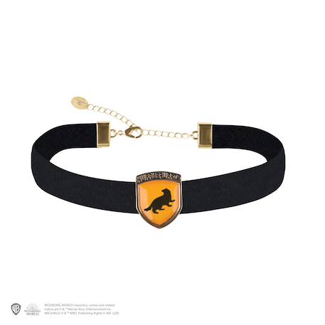 Fille-Collier ras de cou poufsouffle - harry potter