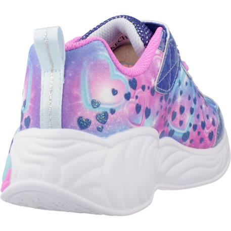 Baskets enfant fille légère souple Multicolore rose+Violet marine 9 - vertbaudet enfant 