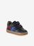 Baskets bébé garçon cuir à scratchs écru+lot blanc+marine 12 - vertbaudet enfant 