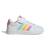 Basket fille en textile court classique velcr Blanc 2 - vertbaudet enfant 