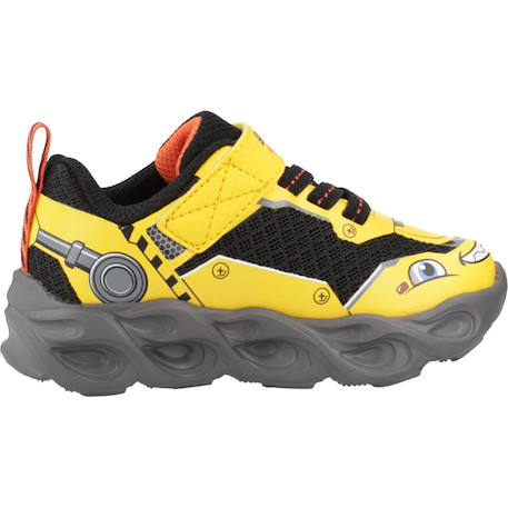Baskets bébé garçon légère Jaune et noir 1 - vertbaudet enfant 