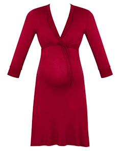 Vêtements de grossesse-Chemise de nuit de maternité et d'allaitement milk