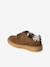 Baskets enfant fille cuir à scratchs beige+marron+vieux rose 8 - vertbaudet enfant 