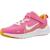 Baskets enfant garçon en textile Noir+Rose vif 10 - vertbaudet enfant 