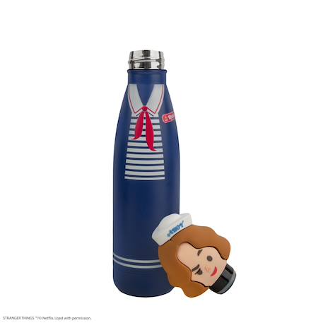 Gourde sculptée isotherme robin scoops ahoy - stranger things Bleu 5 - vertbaudet enfant 