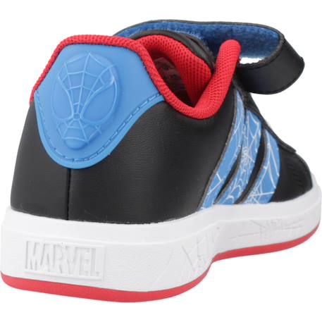 Baskets garçon à scratch motif spider-man Noir 3 - vertbaudet enfant 