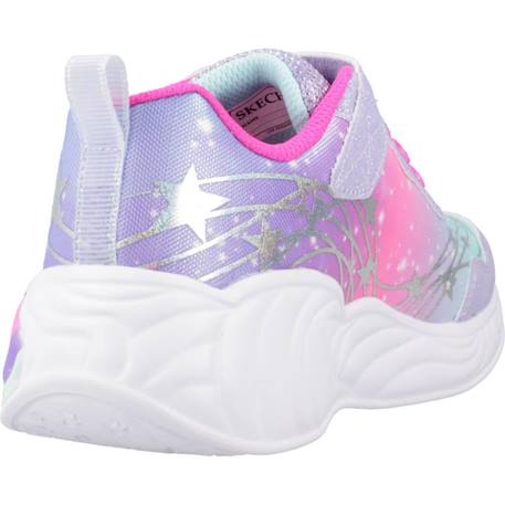 Baskets enfant fille légère souple Rose et turquoise+Violet et rose vif 9 - vertbaudet enfant 