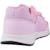 Baskets fille en textile à scratch running légère Rose 3 - vertbaudet enfant 