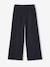 Pantalon large fille anthracite+beige 2 - vertbaudet enfant 