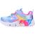 Baskets bébé fille légère Bleu+Multicolore violet 2 - vertbaudet enfant 