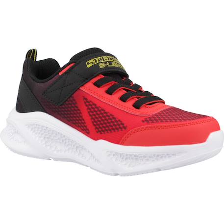 Baskets enfant garçon Noir bblm+Noir et jaune+Rouge et noir 17 - vertbaudet enfant 