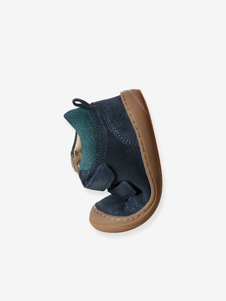 Chaussures premiers pas bébé velcro beige+bleu+bleu électrique+bleu océan+chocolat+lot beige+lot marron+lot vert+marron+ocre+vert+vert sauge 23 - vertbaudet enfant 