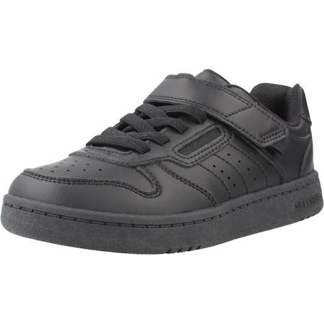 Baskets enfant garçon légère souple Blanc+Noir+Noir bbk 10 - vertbaudet enfant 