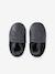 Chaussons élastiqués en cuir souple bébé bleu nuit+chocolat+marine 3 - vertbaudet enfant 