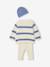 Ensemble 3 pièces naissance garçon bleu 5 - vertbaudet enfant 